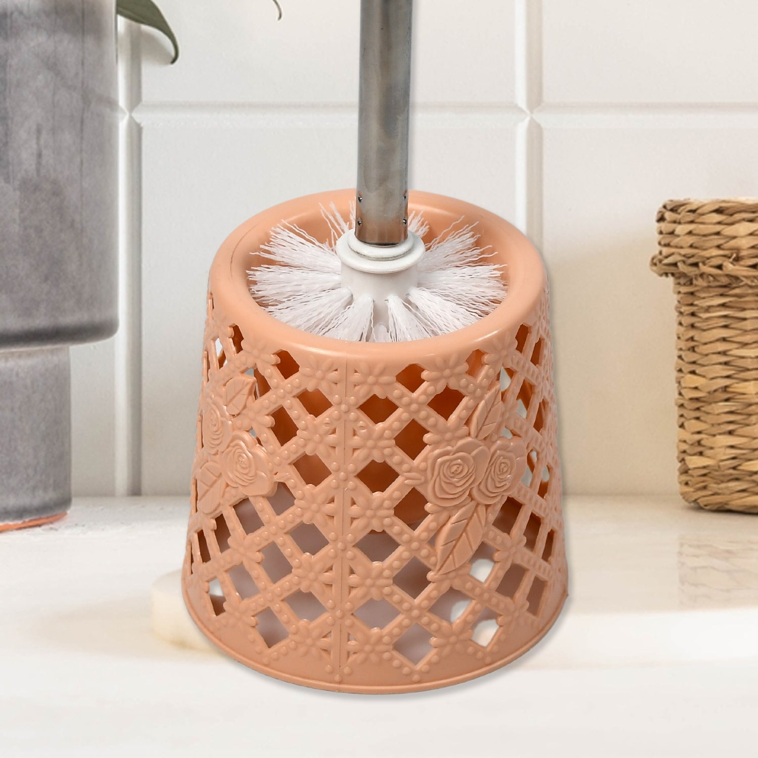 4691 Toilet Brushes/Toilet Holders Toilet Brush Set Toilet Cleaning Brush Household with Base Wash Toilet Brush No Dead Angle Cleaning Set Household Cleaning Tools DeoDap 4691 Toilet Brushes/Toilet Holders Toilet Brush Set Toilet Cleaning Brush Household with Base Wash Toilet Brush No Dead Angle Cleaning Set Household Cleaning Tools DeoDap
